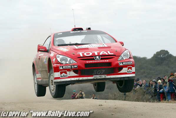 RALLY D'ARGENTINE 17/7/2004 : FRANCOIS BAUDIN