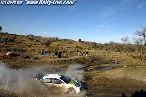 RALLY D'ARGENTINE 17/7/2004 : FREDERIC LE FLOC'H