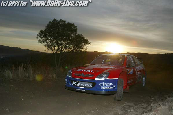 RALLY D'ARGENTINE 17/7/2004 : FRANCOIS BAUDIN