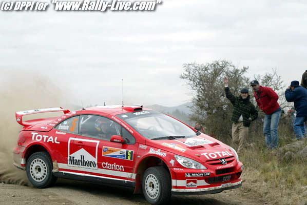 RALLY D'ARGENTINE 17/7/2004 : FREDERIC LE FLOC'H