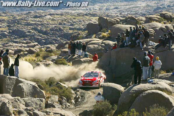RALLY D'ARGENTINE 17/7/2004 : FREDERIC LE FLOC'H