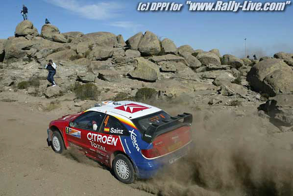 RALLY D'ARGENTINE 17/7/2004 : FRANCOIS BAUDIN