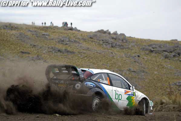 RALLY D'ARGENTINE 17/7/2004 : FRANCOIS BAUDIN
