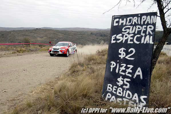 RALLY D'ARGENTINE 17/7/2004 : FRANCOIS FLAMAND