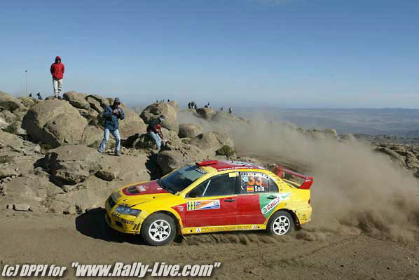 RALLY D'ARGENTINE 17/7/2004 : FRANCOIS BAUDIN