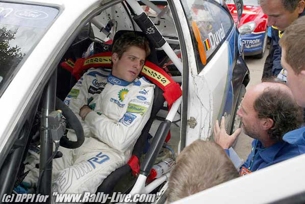 RALLY D'ARGENTINE 17/7/2004 : FRANCOIS BAUDIN