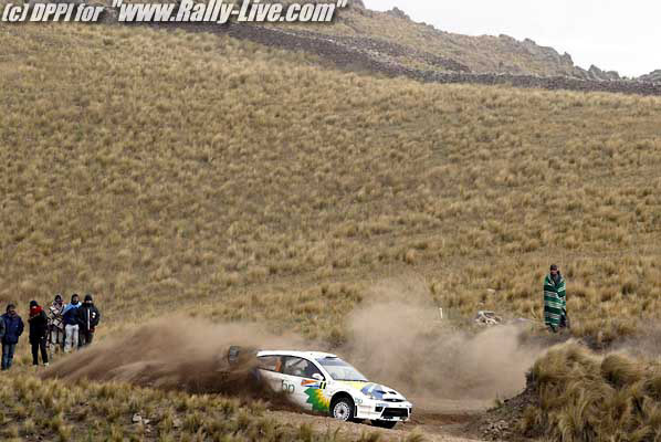 RALLY D'ARGENTINE 17/7/2004 : FRANCOIS BAUDIN