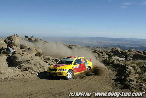 RALLY D'ARGENTINE 17/7/2004 : FRANCOIS BAUDIN