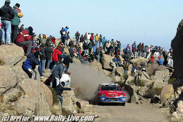 RALLY D'ARGENTINE 17/7/2004 : FRANCOIS BAUDIN