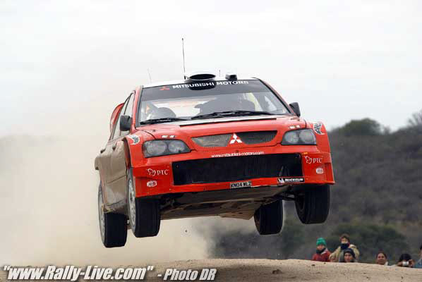 RALLY D'ARGENTINE 17/7/2004 : FRANCOIS BAUDIN