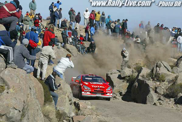 RALLY D'ARGENTINE 17/7/2004 : FRANCOIS BAUDIN