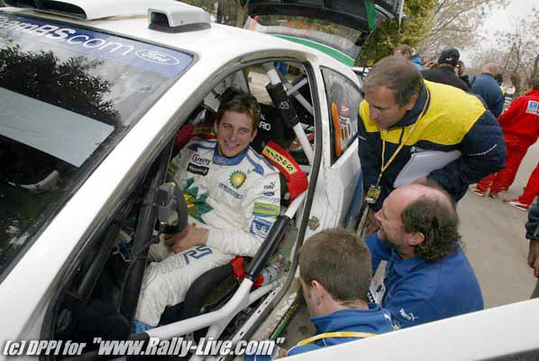RALLY D'ARGENTINE 17/7/2004 : FREDERIC LE FLOC'H