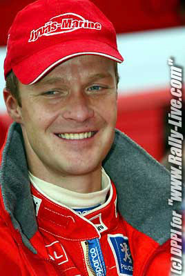 AUTO - WRC 2004 - ARGENTINA RALLY - CORDOBA 18/07/2004 - PHOTO : FREDERIC LE FLOC'H / DPPIHARRI ROVANPERA / PEUGEOT 307 WRC - AMBIANCE - PORTRAIT
