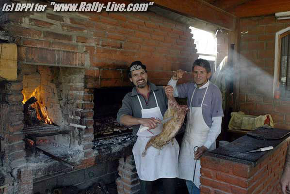 RALLY D'ARGENTINE 17/7/2004 : FRANCOIS BAUDIN