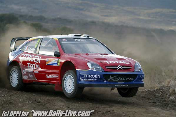 RALLY D'ARGENTINE 17/7/2004 : FRANCOIS BAUDIN