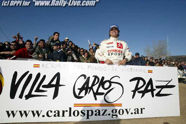 RALLY D'ARGENTINE 17/7/2004 : FRANCOIS FLAMAND