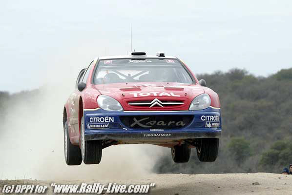 RALLY D'ARGENTINE 17/7/2004 : FRANCOIS BAUDIN