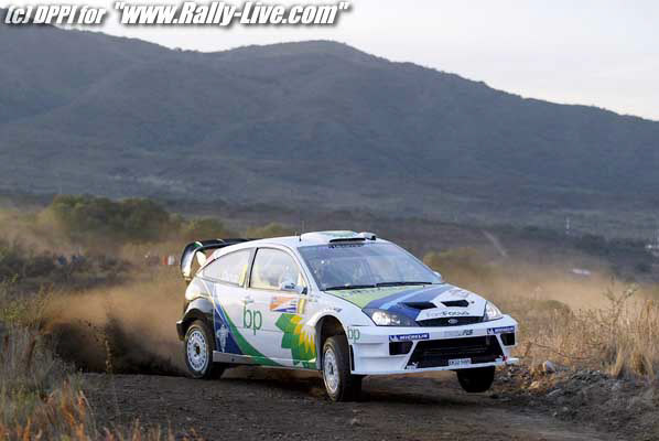 RALLY D'ARGENTINE 17/7/2004 : FRANCOIS BAUDIN