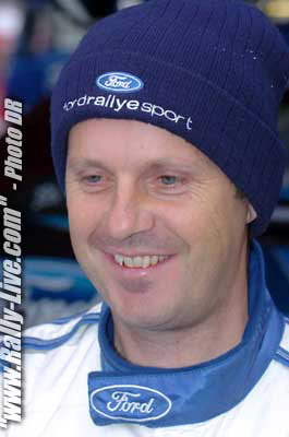 2004 World Rally Championship Rally Argentina, July 15-18, 2004Michael Park in the service area during ShakedownPhoto:  Ralph Hardwick