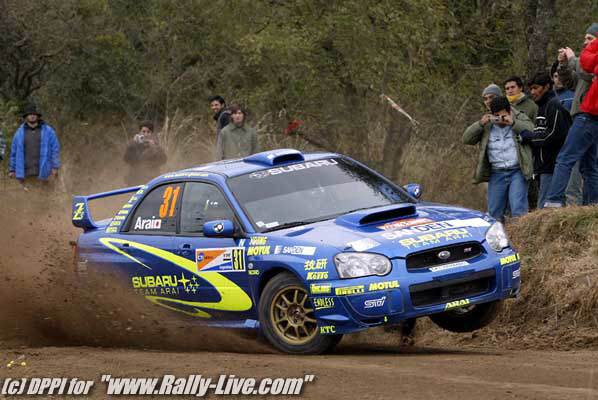 RALLY D'ARGENTINE 17/7/2004 : FRANCOIS FLAMAND