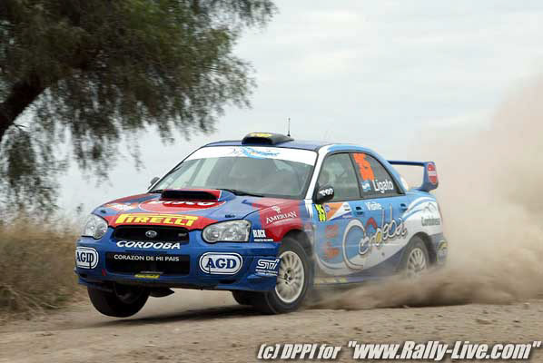 RALLY D'ARGENTINE 17/7/2004 : FRANCOIS FLAMAND