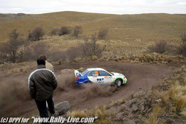 RALLY D'ARGENTINE 17/7/2004 : FRANCOIS BAUDIN