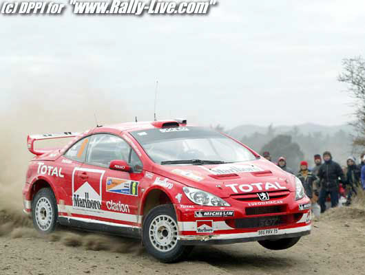 RALLY D'ARGENTINE 17/7/2004 : FREDERIC LE FLOC'H