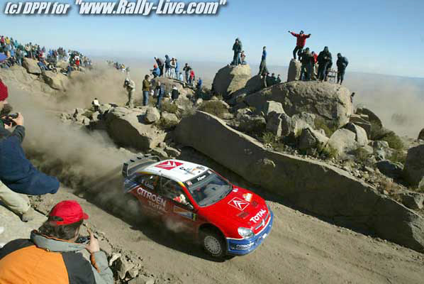 RALLY D'ARGENTINE 17/7/2004 : FREDERIC LE FLOC'H