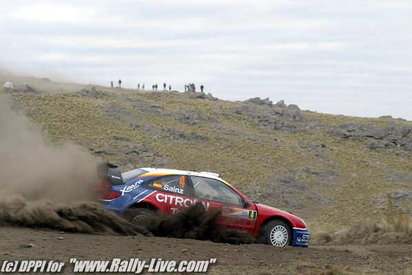 RALLY D'ARGENTINE 17/7/2004 : FRANCOIS BAUDIN