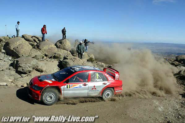 RALLY D'ARGENTINE 17/7/2004 : FRANCOIS BAUDIN