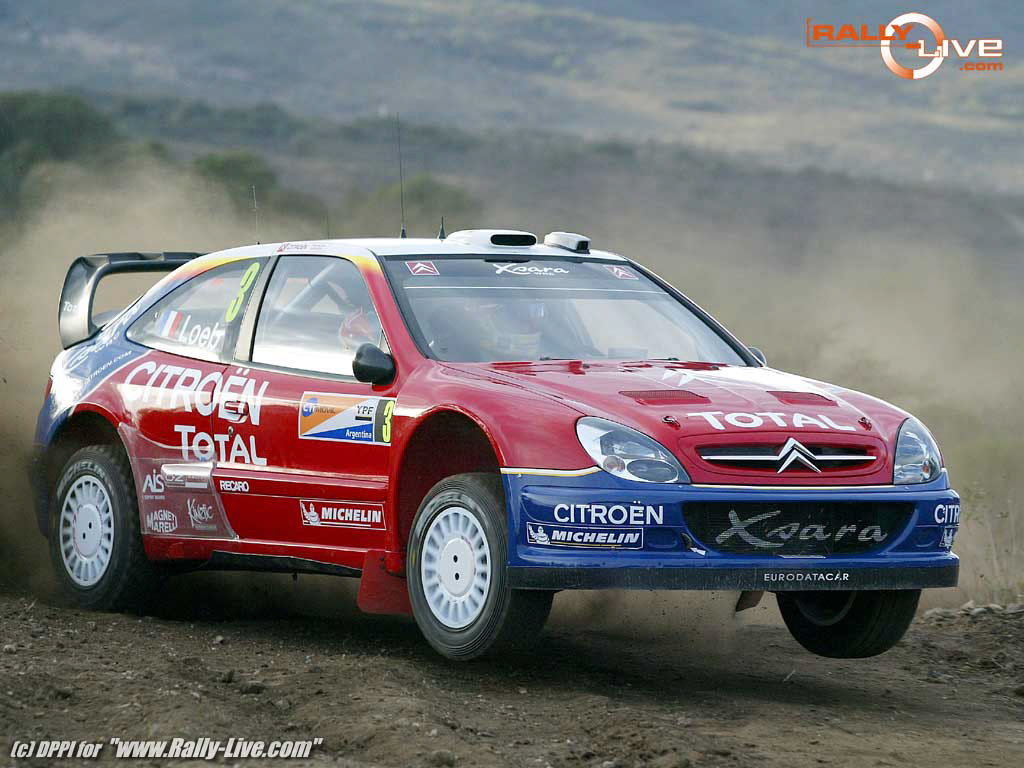 AUTO - WRC 2004 - ARGENTINA RALLY - CORDOBA 18/07/2004 - PHOTO : FRANCOIS BAUDIN / DPPIN 3 - SEBASTIEN LOEB - DANIEL ELENA / CITROEN XSARA WRC - ACTION