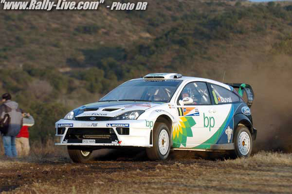2004 World Rally Championship Rally Argentina, July 15-18, 2004Francois Duval on the Shakedown stagePhoto:  Ralph Hardwick