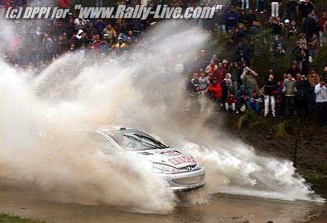 WRC 2000 - ARGENTINA RALLY 000514  -  PHOTO: DPPI/FRANCOIS BAUDINFRANCOIS DELECOUR (FRA) PEUGEOT 206 WRCDANIEL GRATALOUP (FRA) PEUGEOT 206 WRC