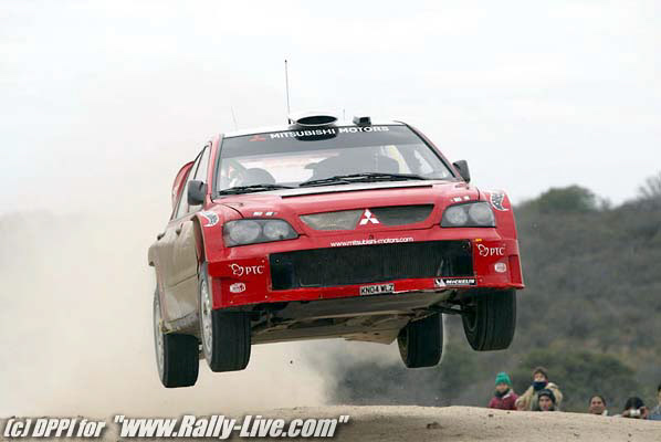 RALLY D'ARGENTINE 17/7/2004 : FRANCOIS BAUDIN