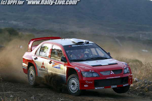 RALLY D'ARGENTINE 17/7/2004 : FRANCOIS BAUDIN