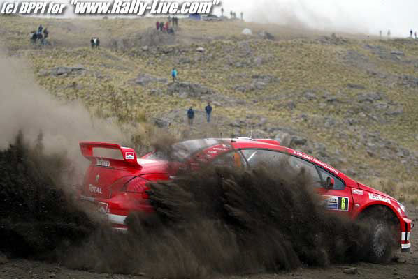 RALLY D'ARGENTINE 17/7/2004 : FRANCOIS BAUDIN