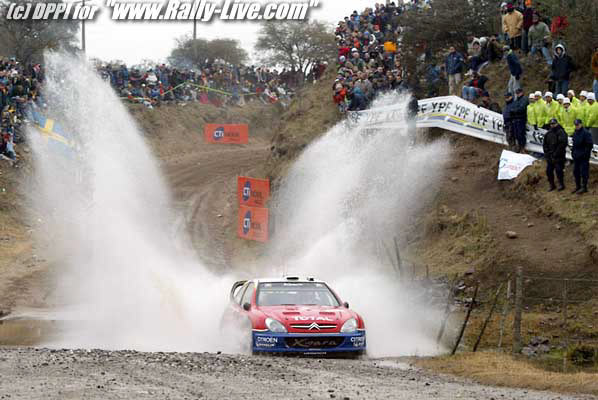 RALLY D'ARGENTINE 17/7/2004 : FREDERIC LE FLOC'H