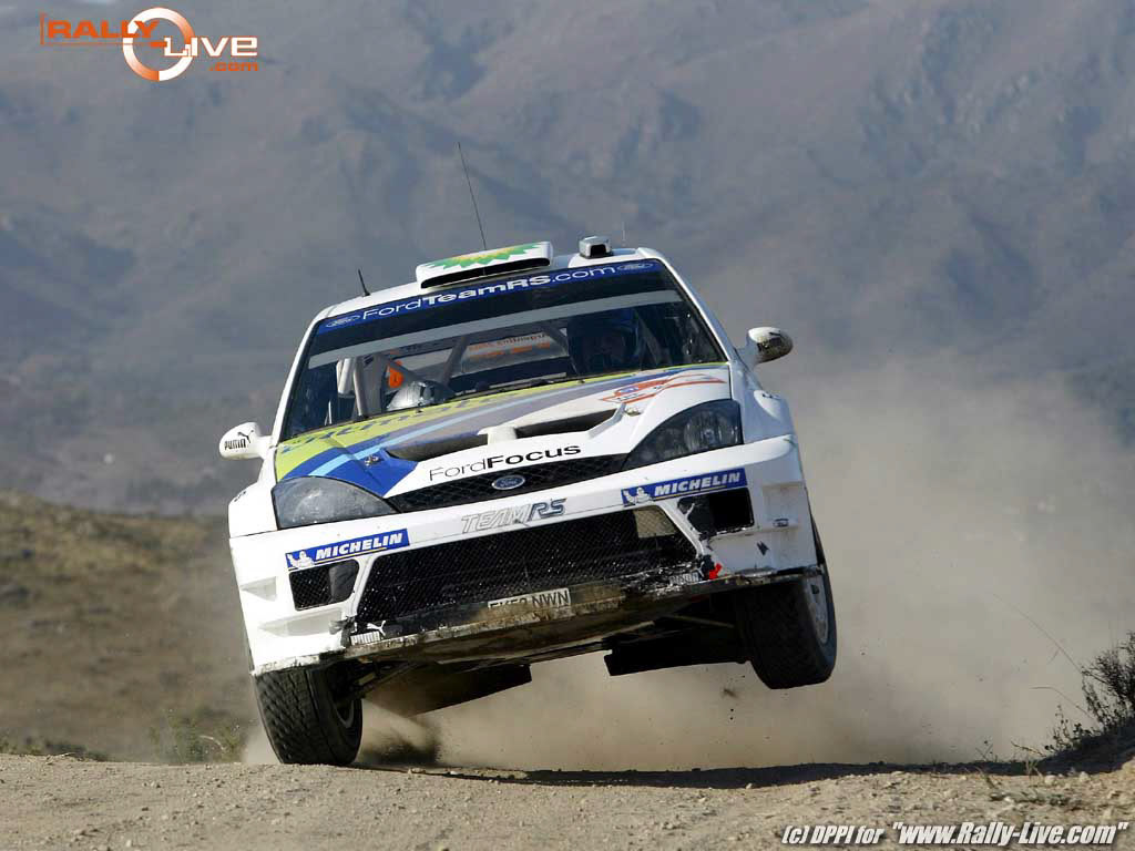 AUTO - WRC 2004 - ARGENTINA RALLY - CORDOBA 18/07/2004 - PHOTO : FRANCOIS FLAMAND / DPPIN 8 - FRANCOIS DUVAL - STEPHANE PREVOT / FORD FOCUS WRC  - ACTION