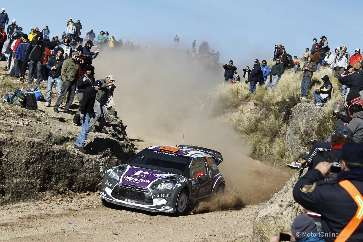Peter Van Merksteijn Jr. (NL) Eddy CHevaillier (BEL), CITROEN DS3 WRC