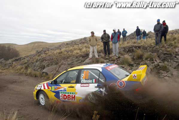 RALLY D'ARGENTINE 17/7/2004 : FRANCOIS BAUDIN