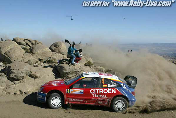 RALLY D'ARGENTINE 17/7/2004 : FRANCOIS BAUDIN