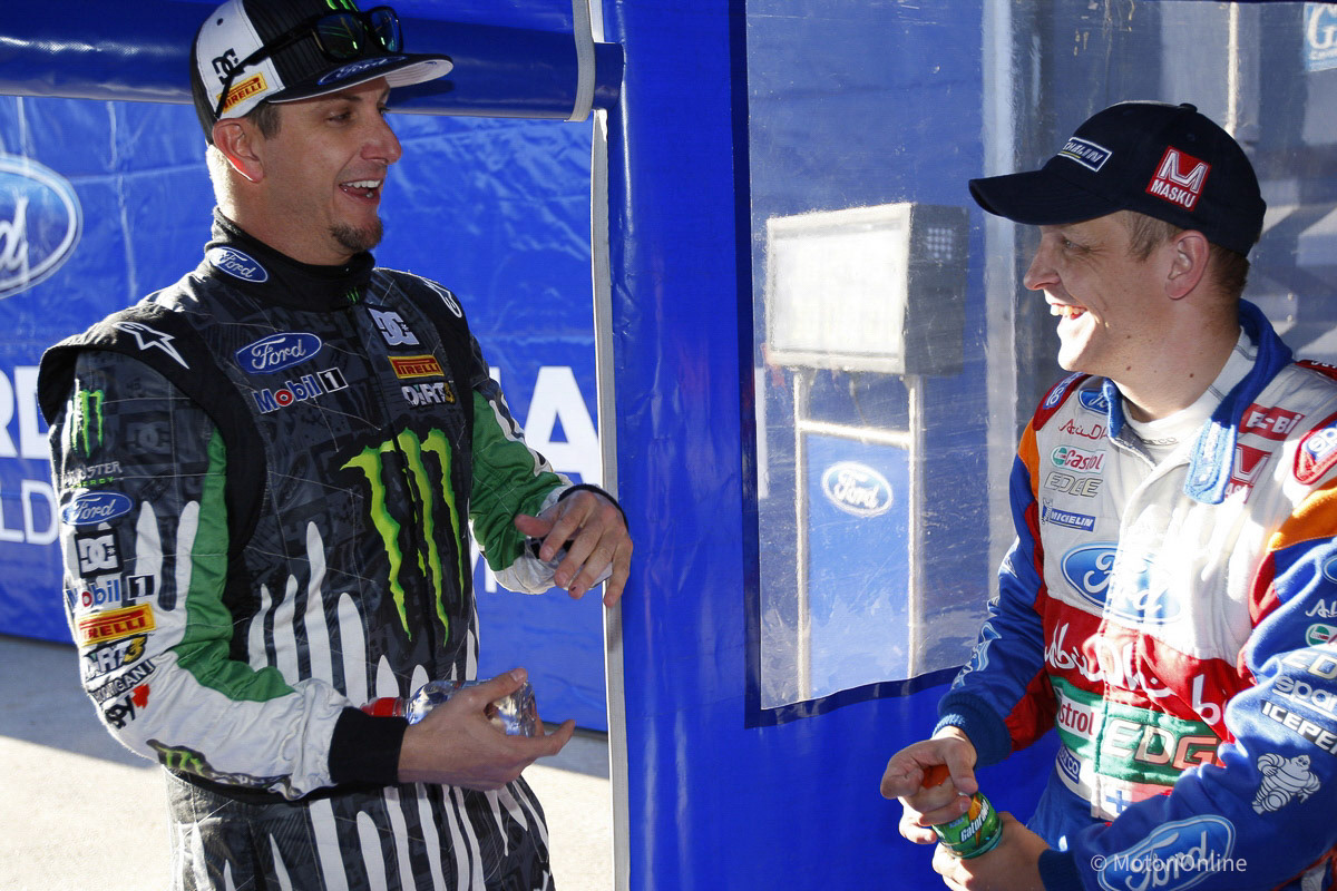 Mikko Hirvonen (FIN) Jarmo Lehtinen (FIN), Ford Fiesta RS WRC,  BP Ford Abu Dhabi World Rally Team