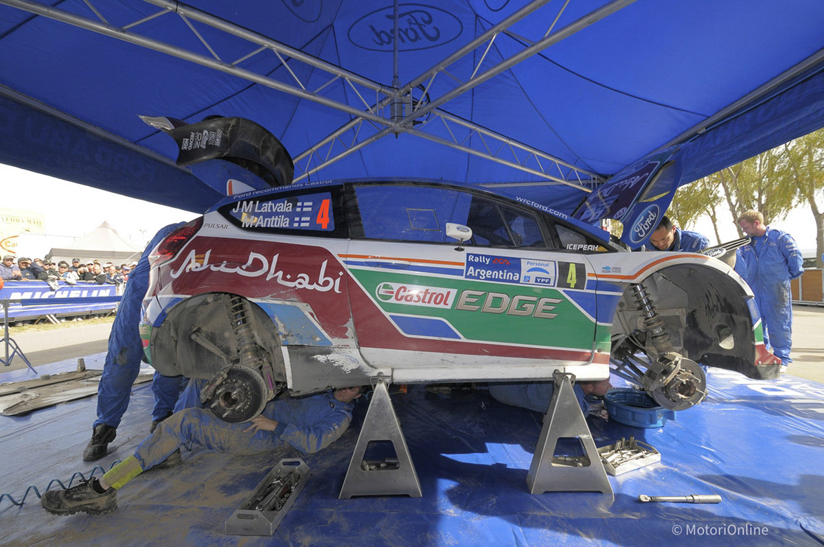 Jari-Matti Latvala (FIN) Miikka Anttila (FIN), Ford Fiesta RS WRC, BP Ford Abu Dhabi World Rally Team