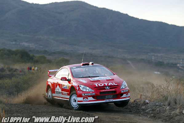 RALLY D'ARGENTINE 17/7/2004 : FRANCOIS BAUDIN