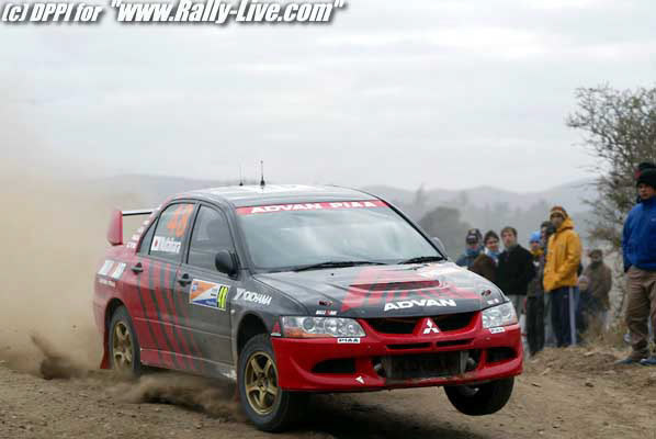RALLY D'ARGENTINE 17/7/2004 : FREDERIC LE FLOC'H