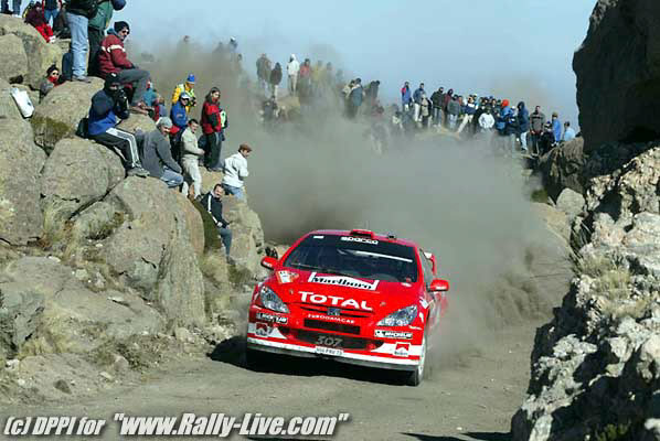 RALLY D'ARGENTINE 17/7/2004 : FRANCOIS BAUDIN