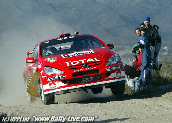 RALLY D'ARGENTINE 17/7/2004 : FRANCOIS FLAMAND