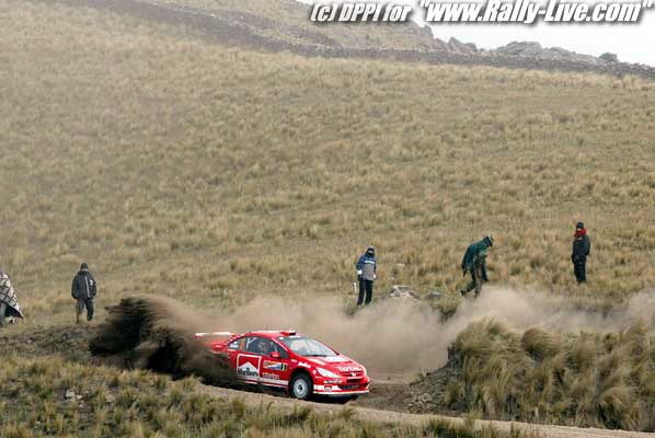 RALLY D'ARGENTINE 17/7/2004 : FRANCOIS BAUDIN