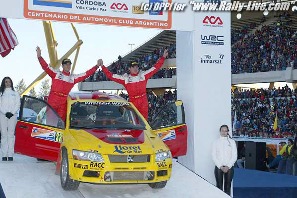 RALLY D'ARGENTINE 17/7/2004 : FRANCOIS BAUDIN