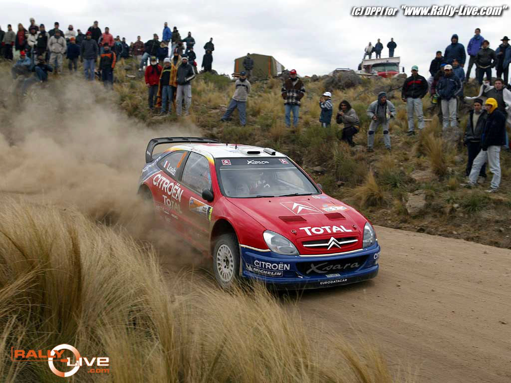 AUTO - WRC 2004 - ARGENTINA RALLY - CORDOBA 18/07/2004 - PHOTO : DPPIN 3 - SEBASTIEN LOEB - DANIEL ELENA / CITROEN XSARA WRC - ACTION